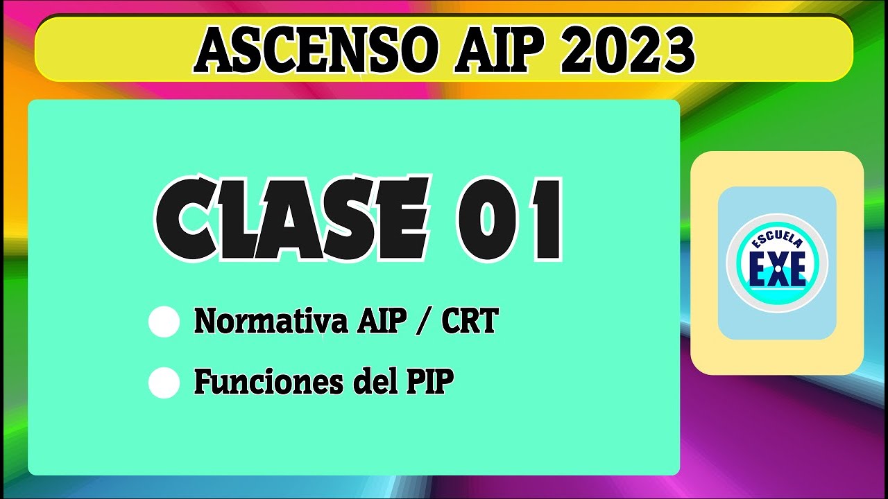 SESIÓN 01 - NORMATIVA AIP