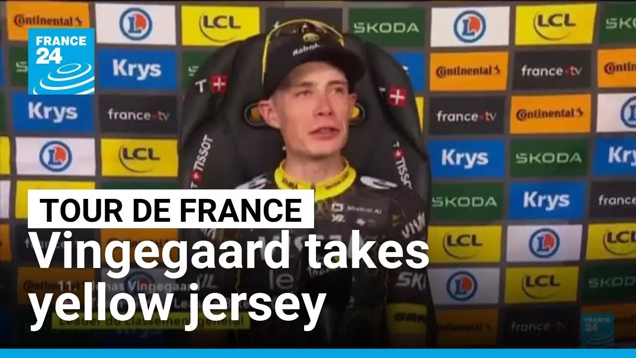 Vingegaard takes yellow jersey as Tour de France begins in Barcelona &bull; FRANCE 24 English