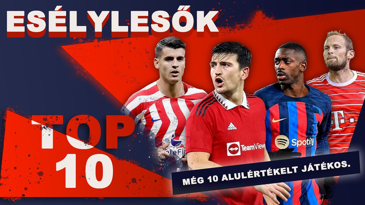 Még 10 alulértékelt játékos | Esélylesők TOP10 | S04E12 | Unibet