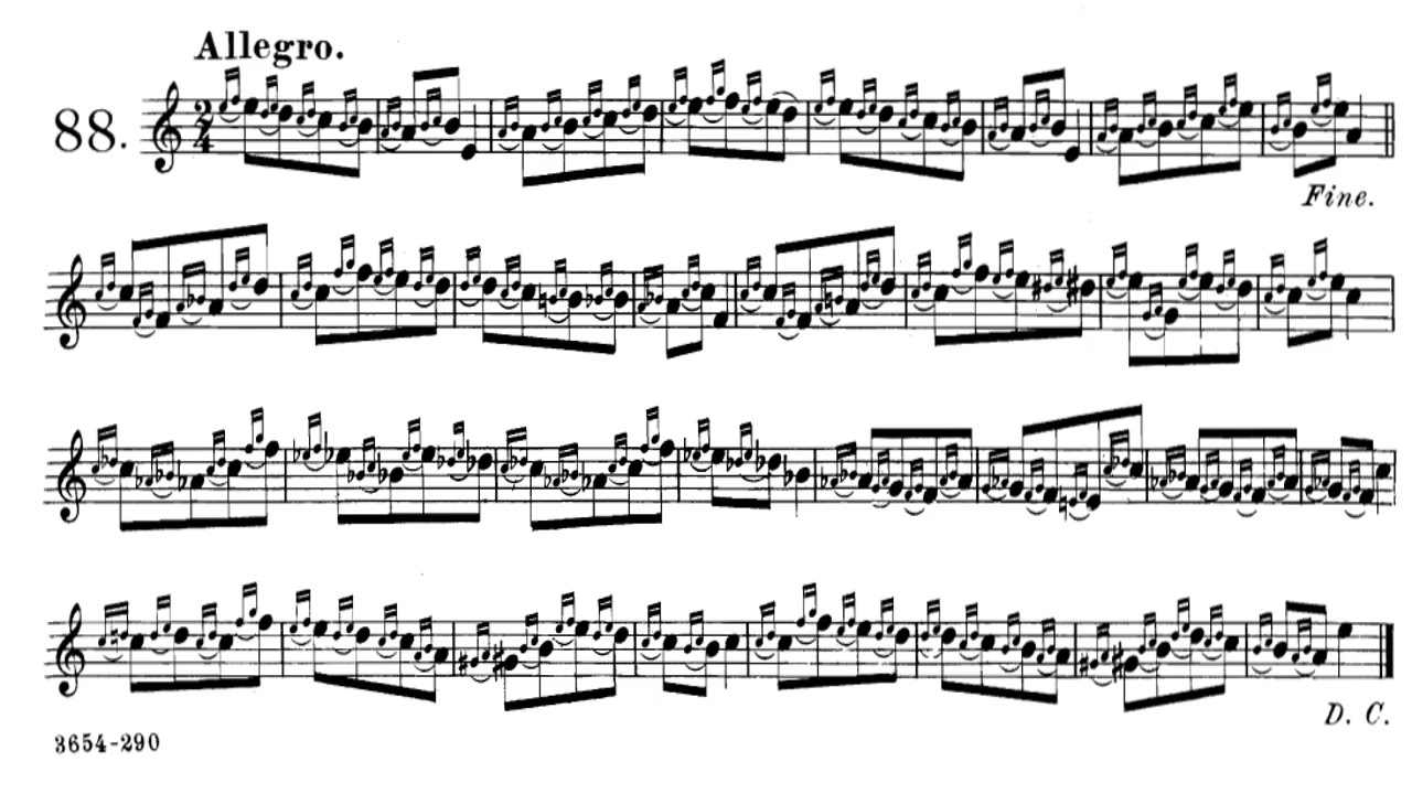 Arban's Complete Conservatory Method for Trumpet -ORNAMENTS 88