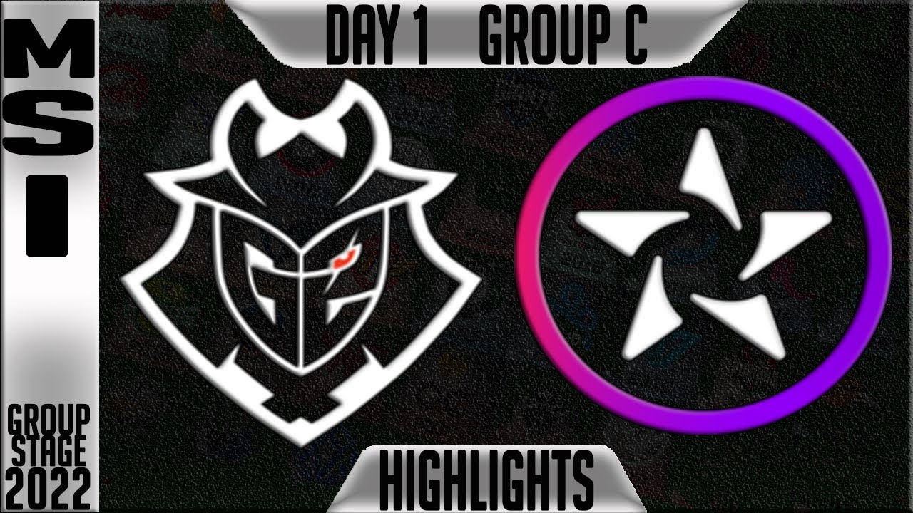G2 vs ORD Highlights | MSI 2022 Day 1 Group C | G2 Esports vs Order