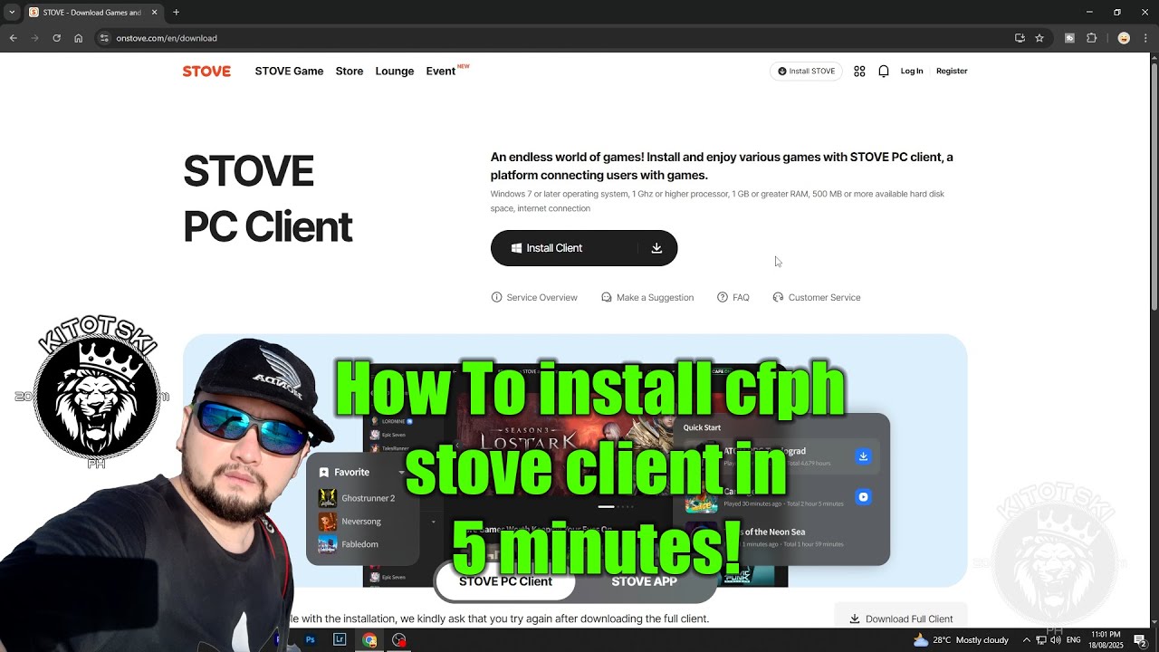 How To Install STOVE Client | Crossfire Philippines 2025