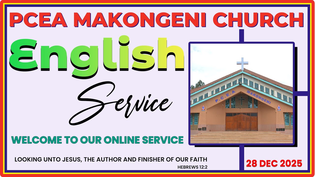 ENGLISH SERVICE | 28 DECEMBER 2025 | LAST SUNDAY OF THE YEAR 2025