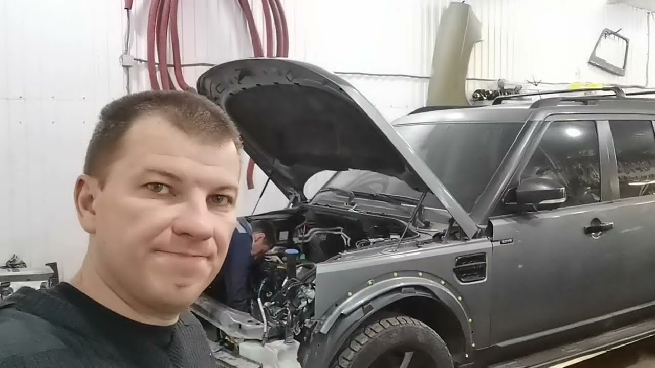 Discovery4+ весь процесс свапа V8 2uz. часть1.