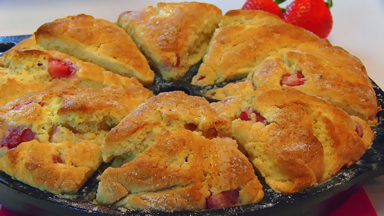 Betty's Fresh Strawberry Scones