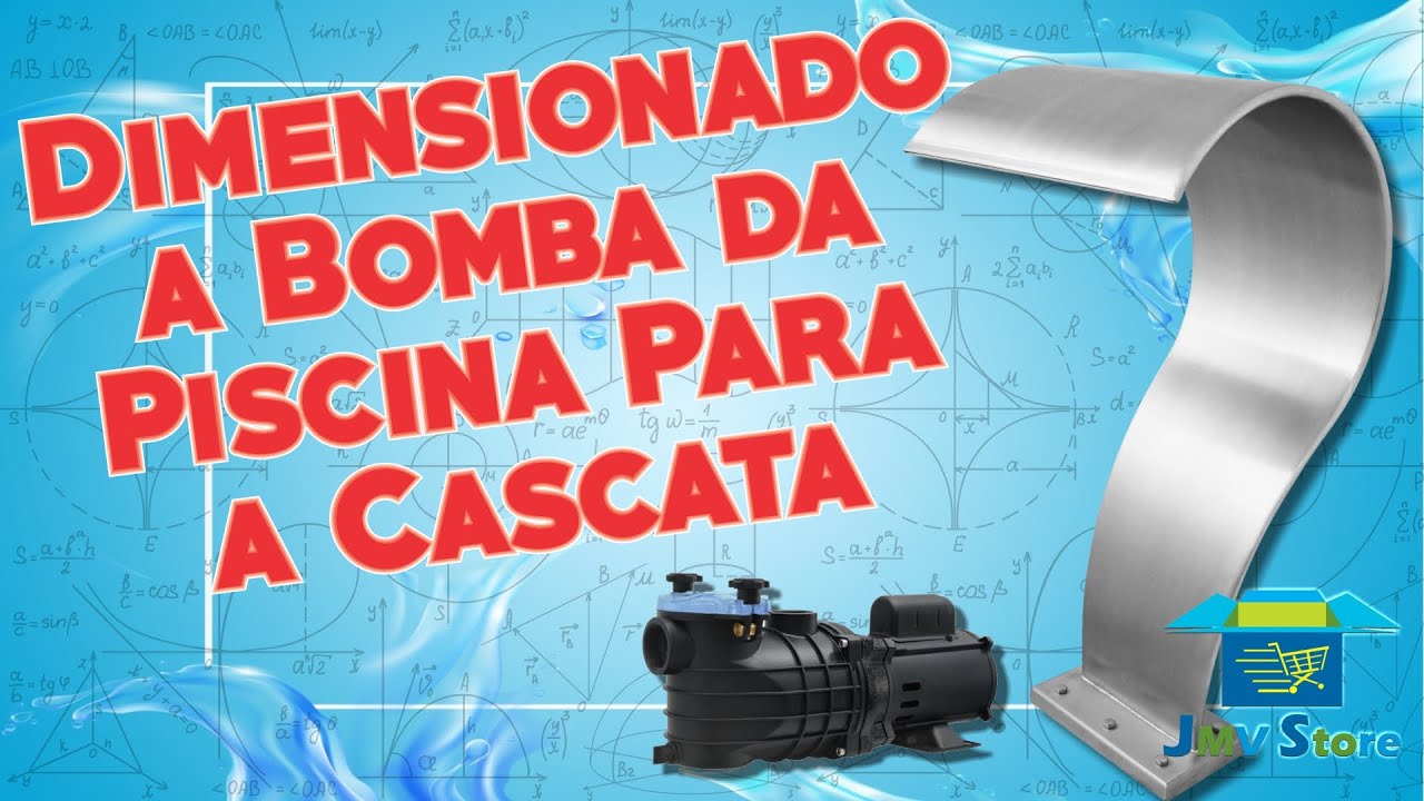 Como Dimensionar a Bomba de Piscina Para Cascatas de Aço Inox