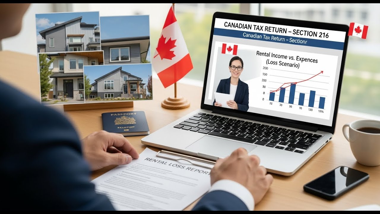 Should You File a Canadian Tax Return With Rental Losses? &ndash; #Section216 #NonResidentTax