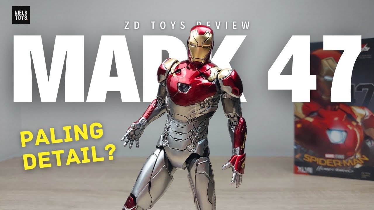 ZD TOYS BIKIN KEJUTAN! IRON MAN MARK 47 PALING DETAIL DARI ZD TOYS? KITA BUKTIKAN