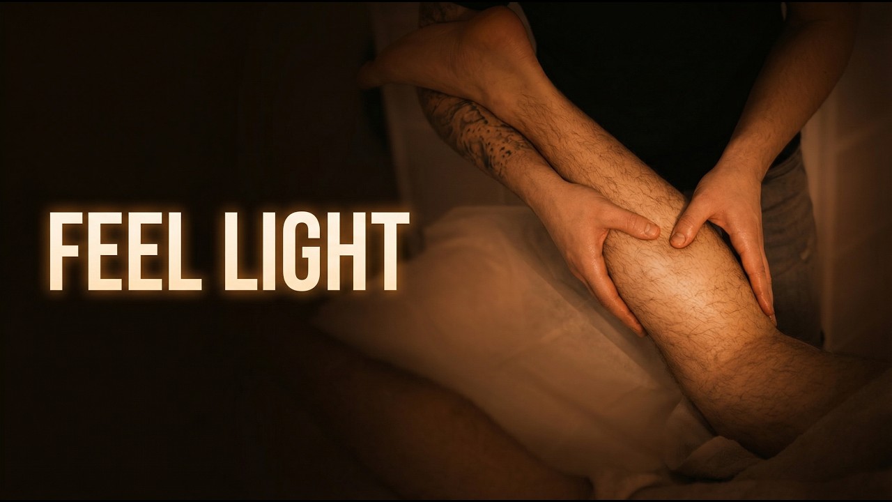 ASMR Leg Massage Sounds | 14 Minutes Relaxing Massage for Sleep & Deep Stress Relief