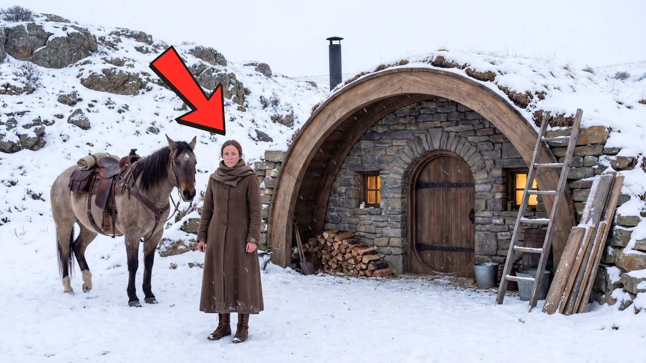 The Town Mocked the Widow’s Dugout Cabin… Then the Great Dakota Blizzard Came