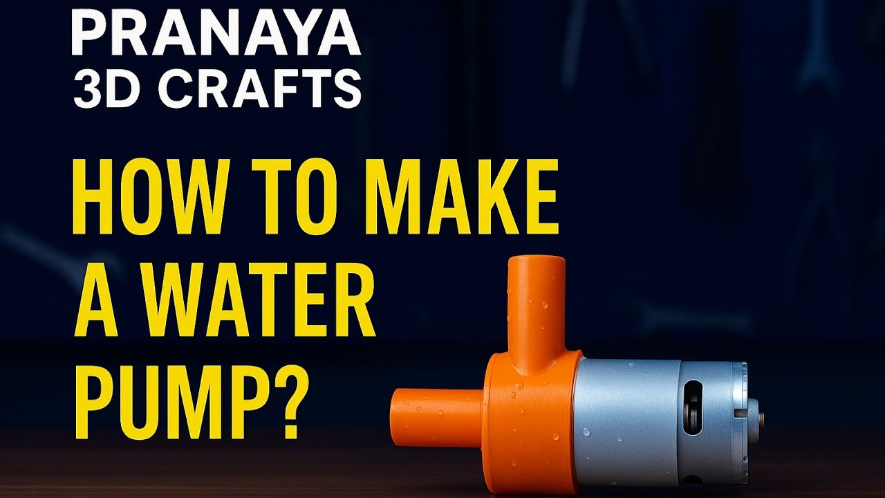 How to make a Water Pump 