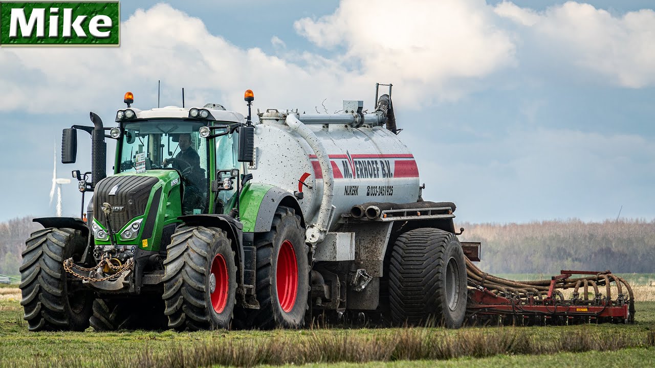 2020 | Slurry Injection with a Fendt 826 (VarioGrip) | M. Verhoef BV | Grasland injecteren.