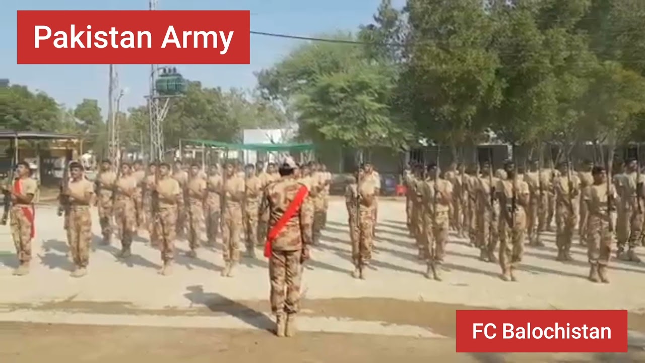 Pakistan Army parade||FC Balochistan parade|| Balochistan fc
