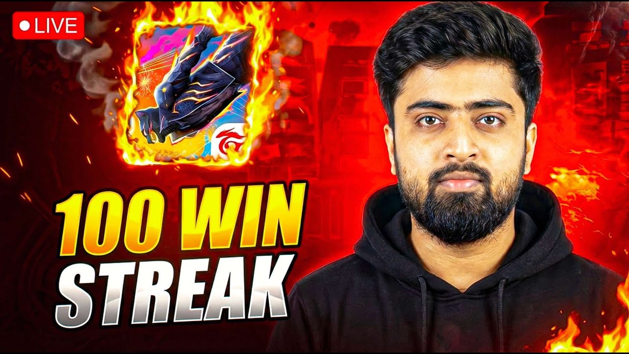 50 STREAK CHALLENGE AGAINST HACKERS ⭐🚀GO FOR 10K 🔥😎🖥 #rai #freefirelive #fflive #gyangaming