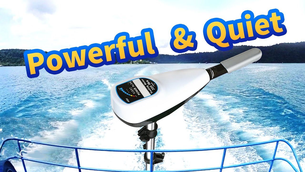Trolling Motor Brushless And Maintenance-free Outboard Motor With Electric Propeller Quiet | Flipsky