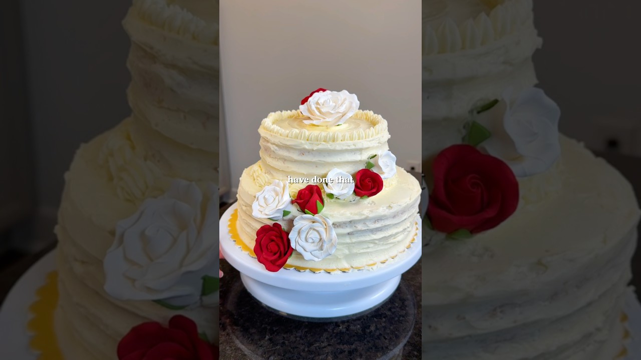 Earl Grey Wedding Cake