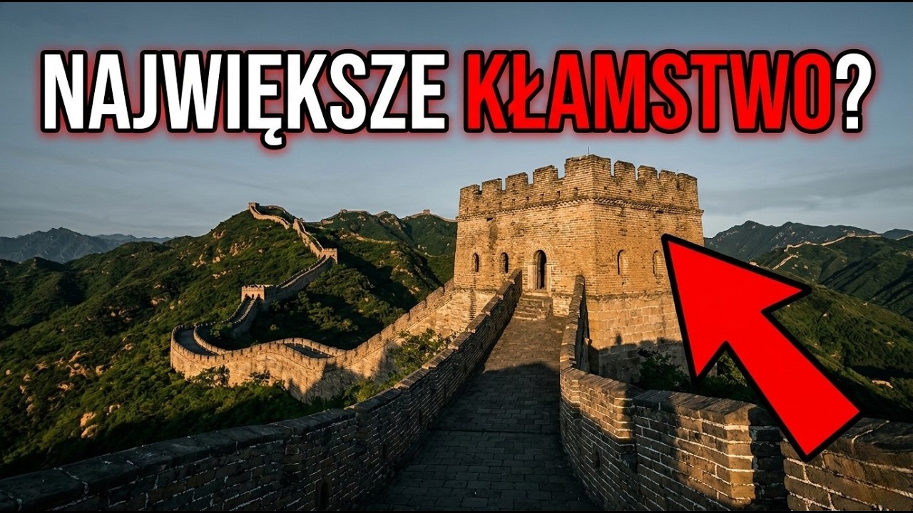 Wielki Mur Chiński: Największe KŁAMSTWO w Historii?