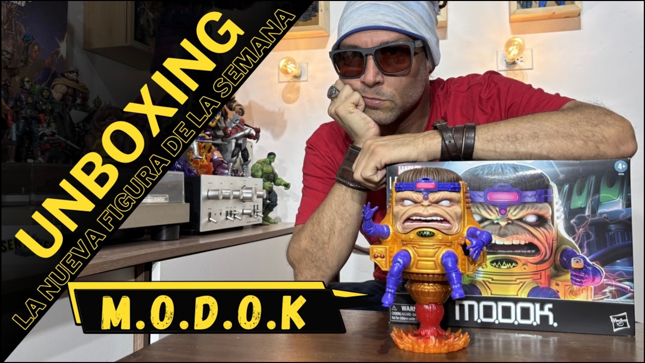 T2 E14 M.O.D.O.K de Marvel Legends. La Nueva Figura De La Semana “El Unboxing”