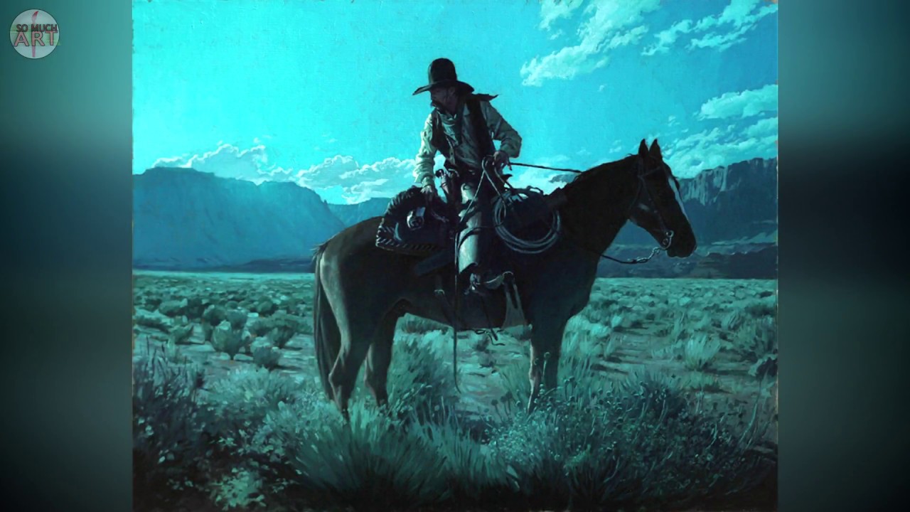Cowboys and Indians! Incredible Western Paintings by Mark Maggiori #1 (Oil)