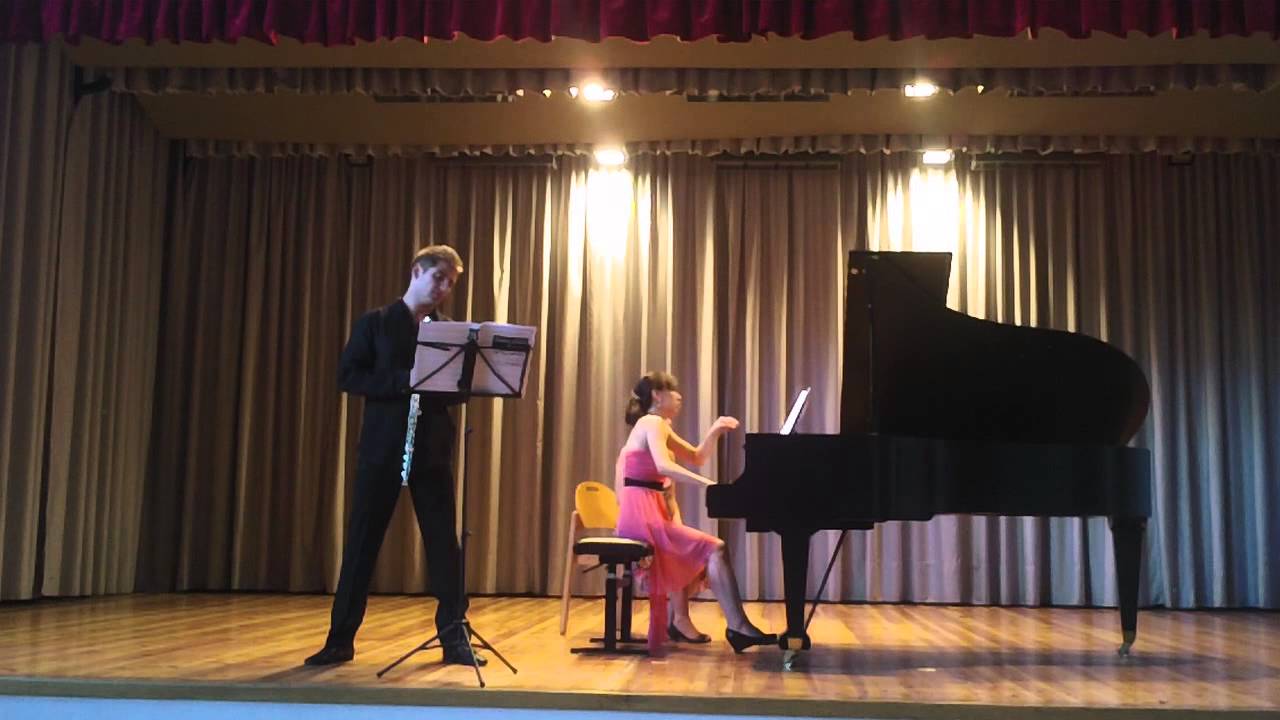 Samuel Zyman. Sonata for flute and piano. 2nd mvt: Lento e molto espressivo