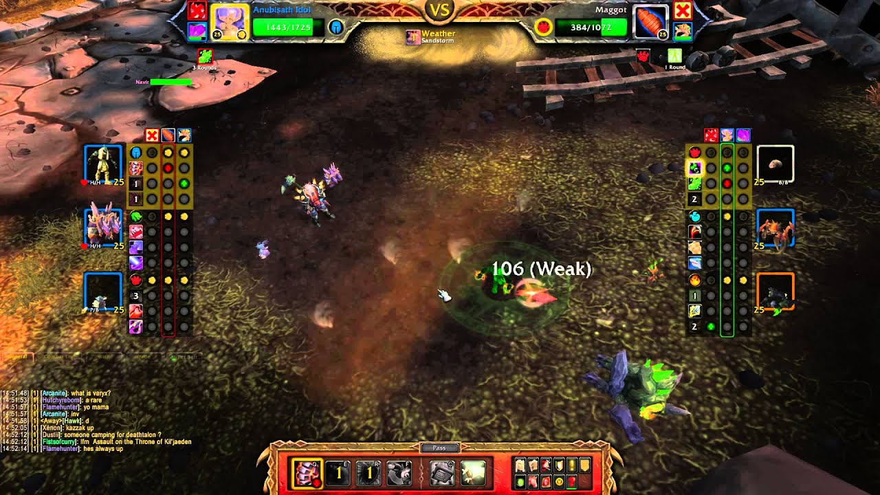 Defiled Earth 2 pet Win WoW