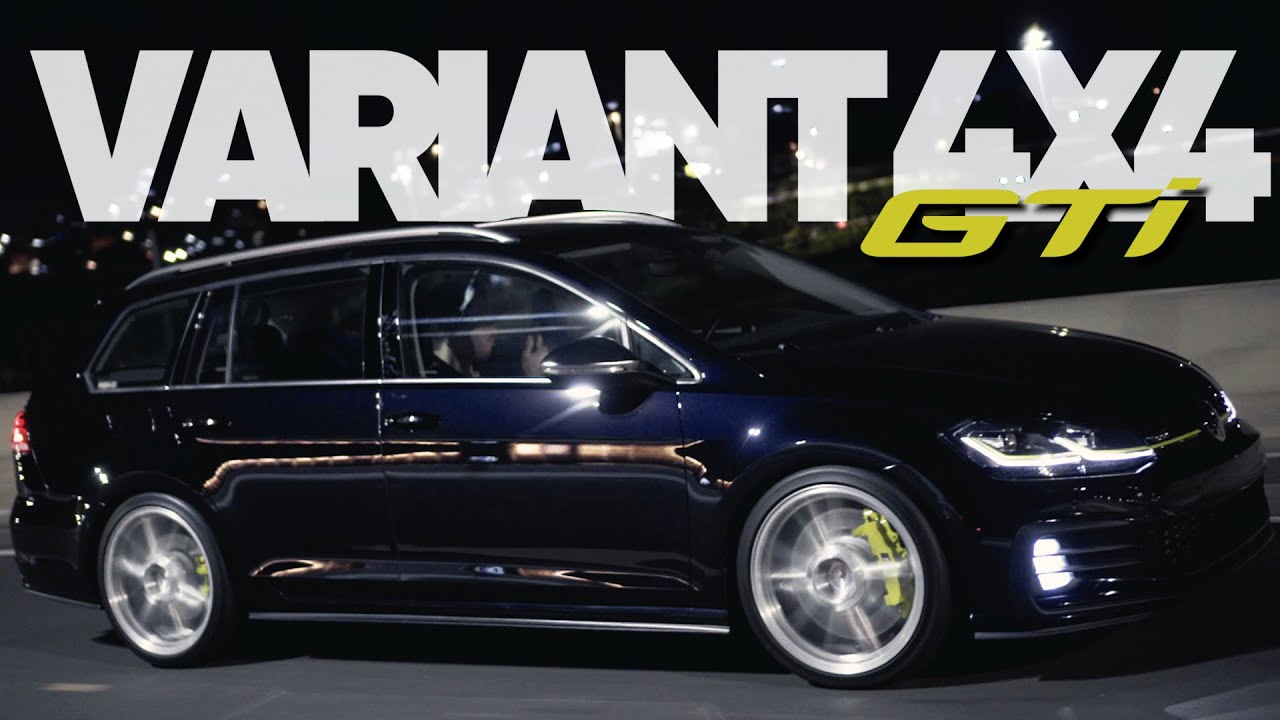 O CARRO QUE A VW TINHA QUE TER NO BRASIL - TESTAMOS UM GOLF GTI VARIANT TRAÇÃO INTEGRAL!