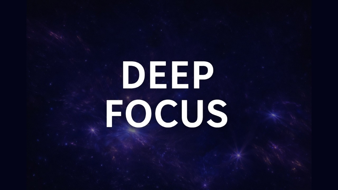 Deep Focus Flow 🌌 30 Minutes Ambient Music for Study, Work & Concentration