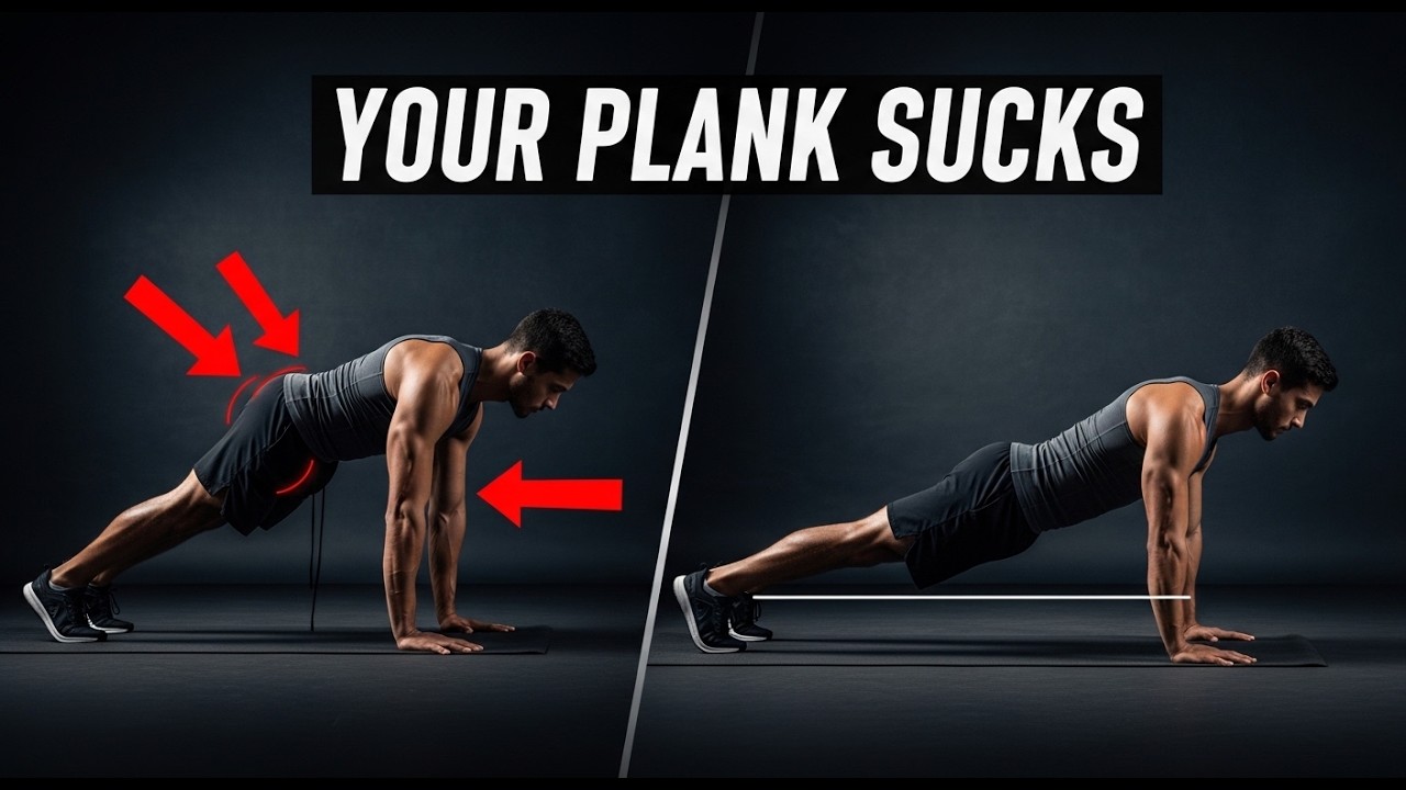 Plank Mistakes vs Good Form TOP 3 Worst Offenders
