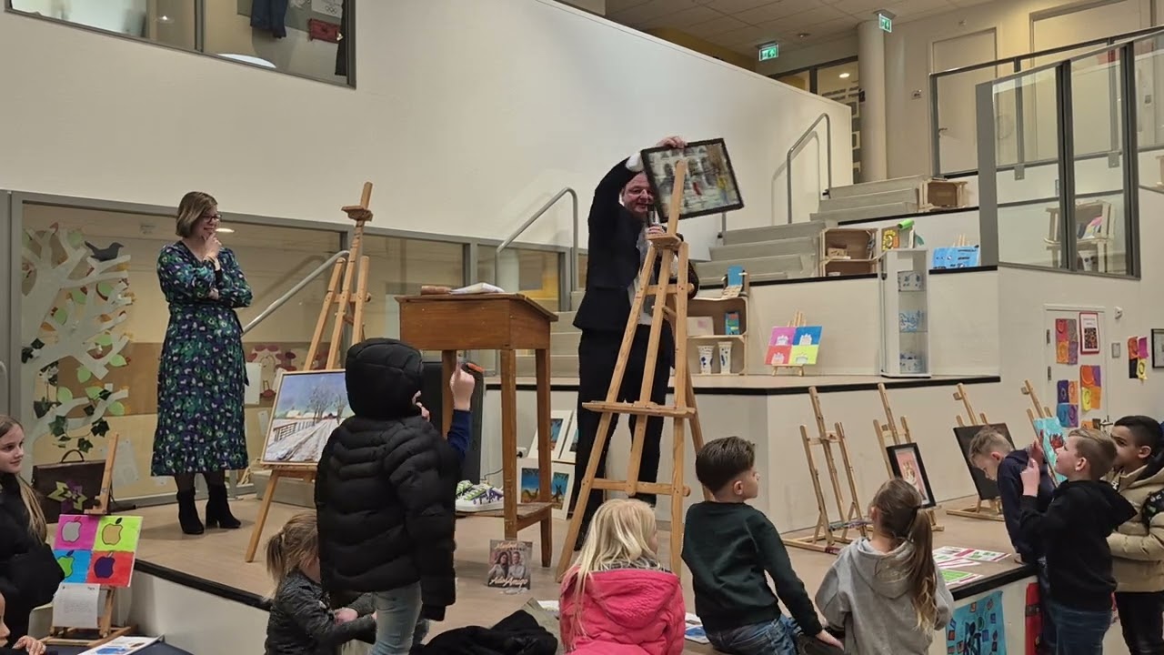 Afsluiting kunstproject