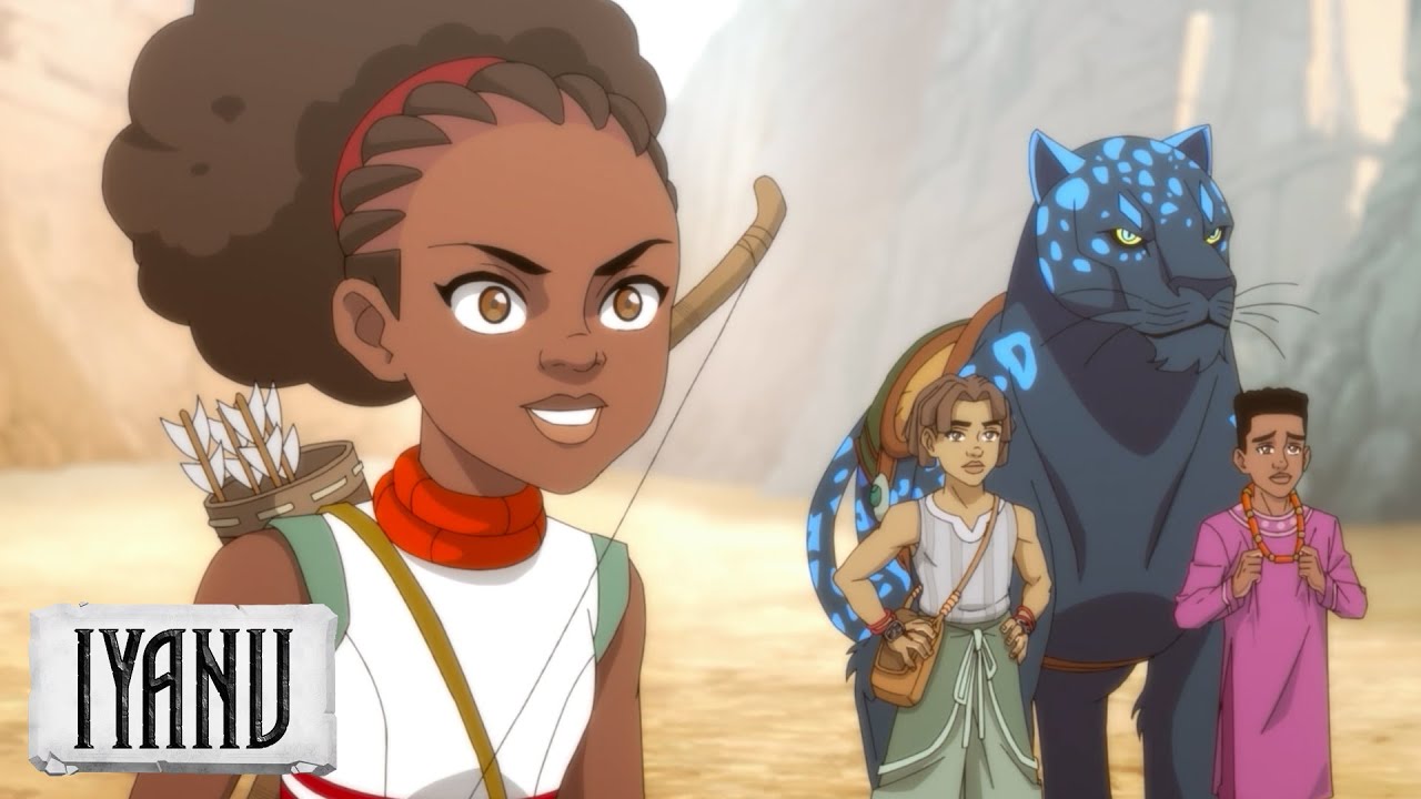 IYANU Preview Clips from the New Action Cartoon on Cartoon Network & HBO MAX