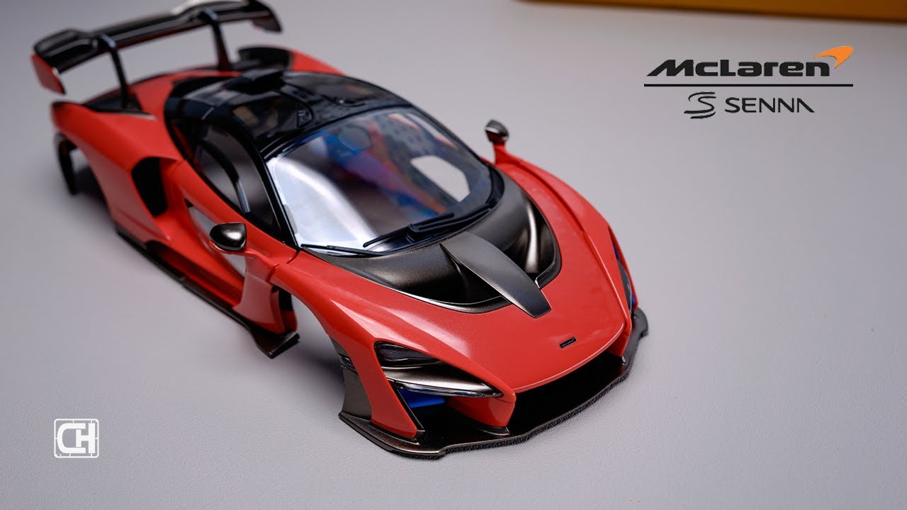 Pt.1 Building Tamiya McLAREN Senna Scale Model Assembly Kit | BODY