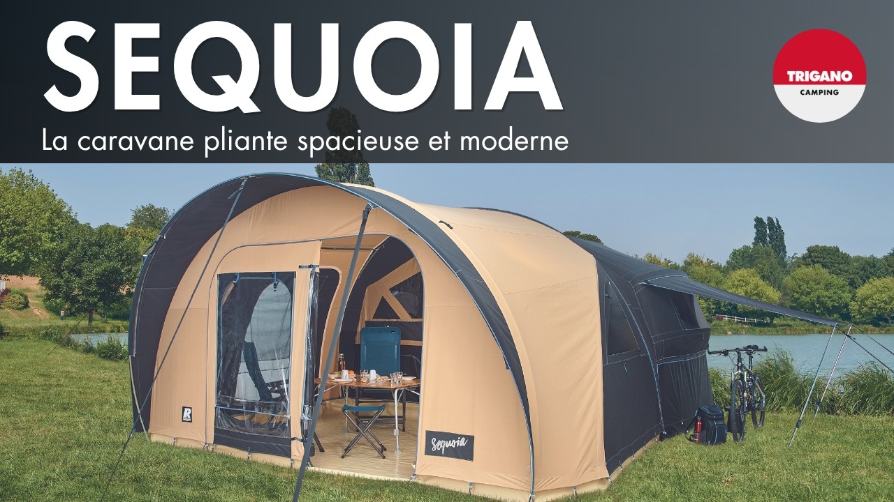 La SEQUOIA, la caravane pliante spacieuse et moderne