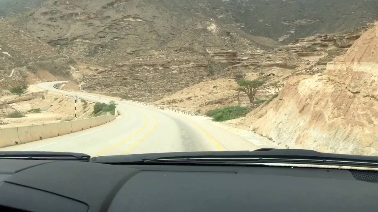 Road to Yemen from Salalah (Oman)