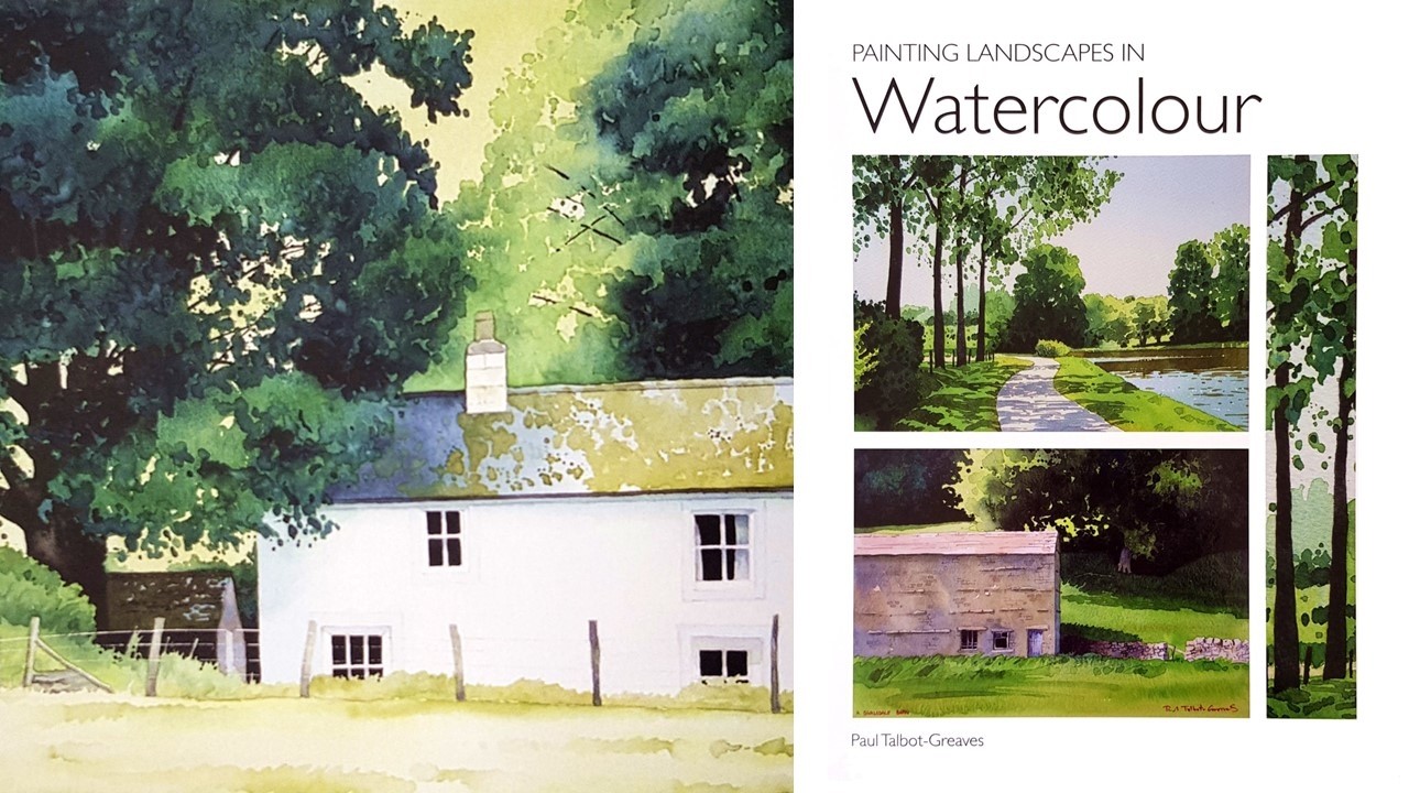 Painting Landscapes in Watercolour by Paul Talbot-Greaves │ Art Book Review