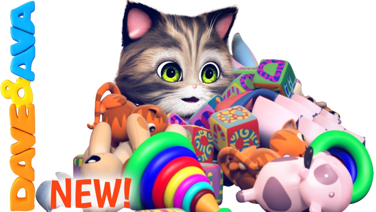 🐱 Ten in the Bed | Nursery Rhymes and Baby Songs from Dave and Ava 🐱