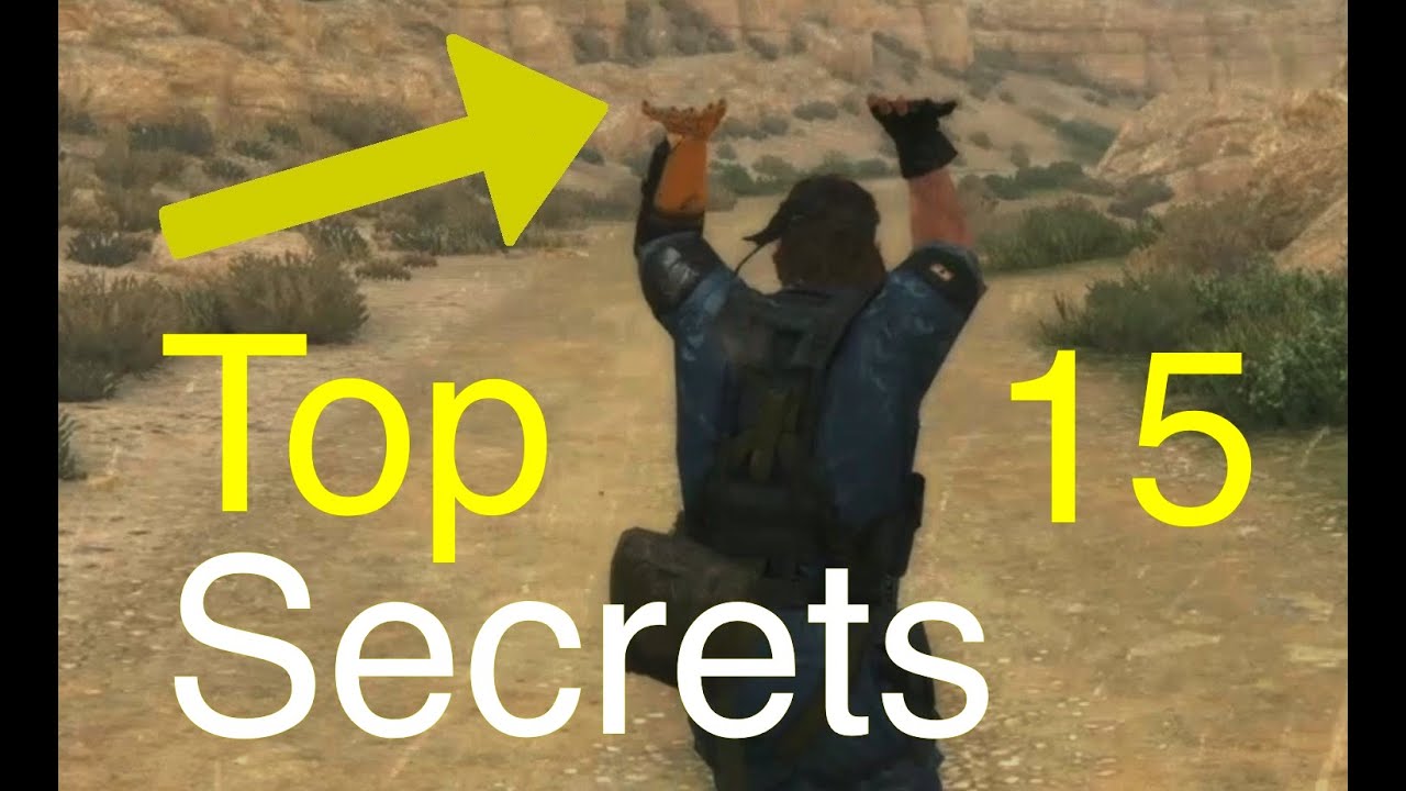 MGSV: Phantom Pain - Top 15 Game Secrets (Metal Gear Solid 5)