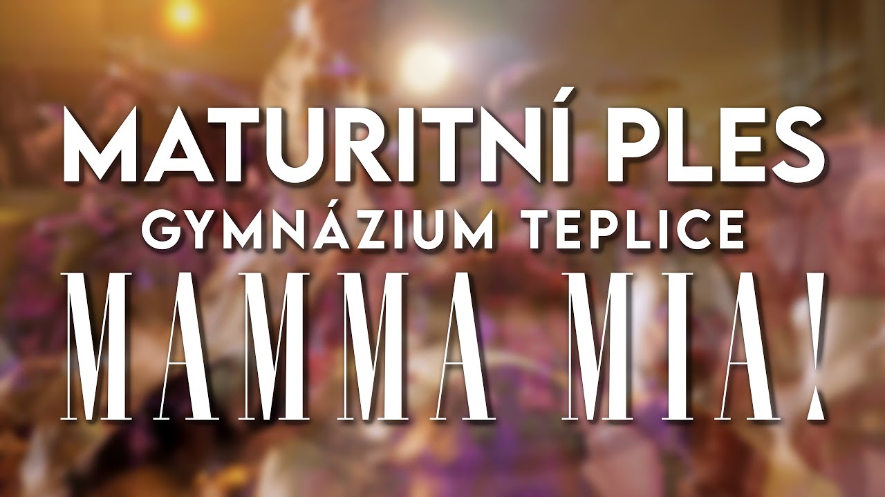 [MATURITNÍ PLES] 8.B - 2025 | Gymnázium Teplice