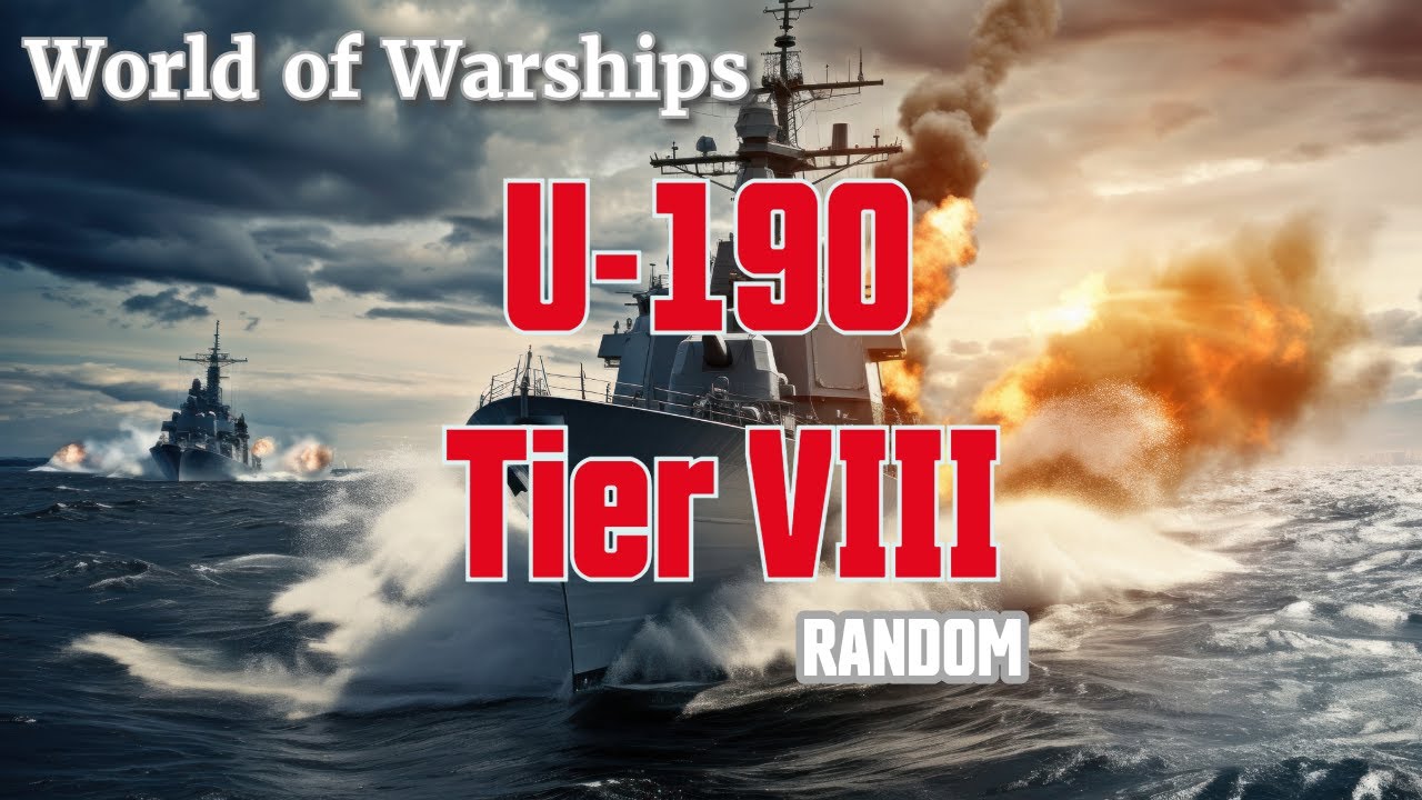 World of Warships – U190 auf Tier VIII: Random No. 7