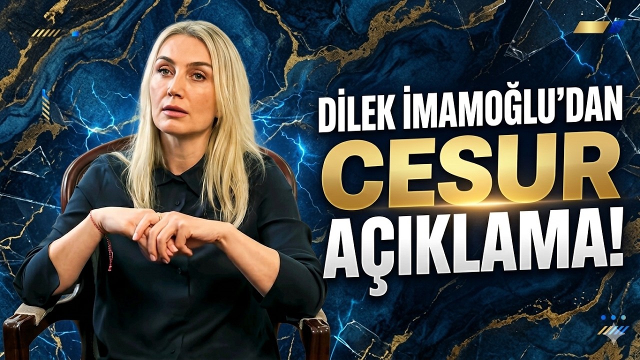 EKREM'İN ADAY OLMASINI HİÇ İSTEMEDİM! | Dilek İMAMOĞLU'ndan Cesur Açıklama! #dilekimamoğlu
