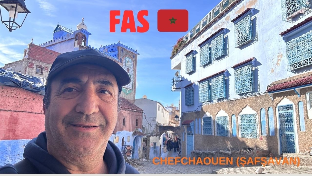 (5) Fas 🇲🇦 Mavi Sokaklarda Kaybolduk | Şafşavan Fas
