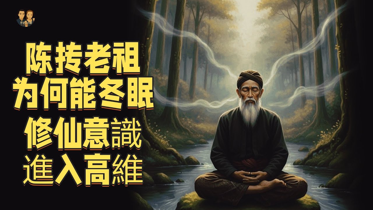 震驚！道家仙人陳摶老祖睡一覺就是數百年，冬眠模式直通高維世界溝通神靈？|宇哥與小糖