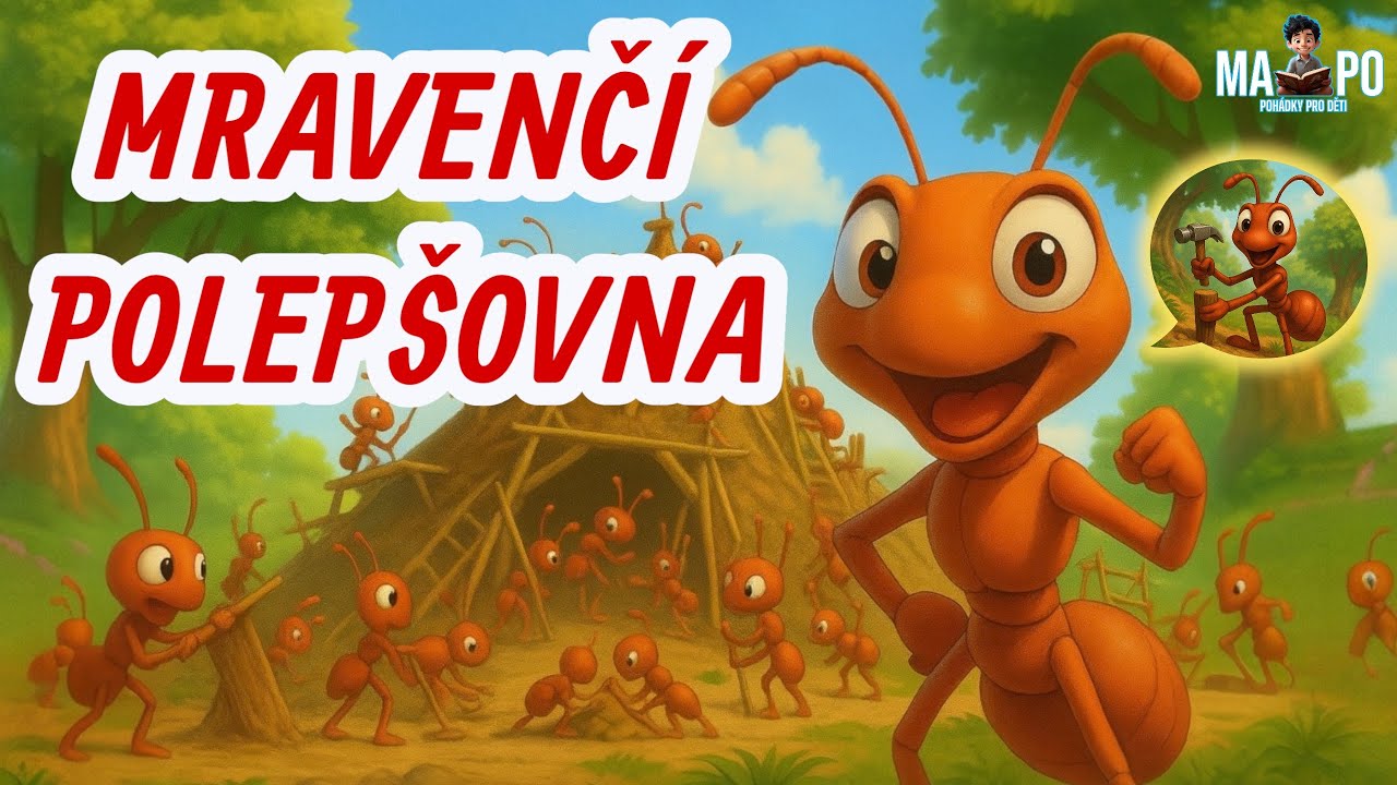 MRAVENČÍ POLEPŠOVNA 🐜 | Pohádka pro děti