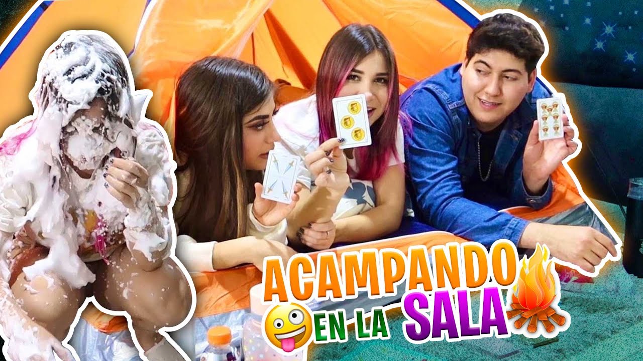 Acampando en la sala | más de 40 días sin salir de casa