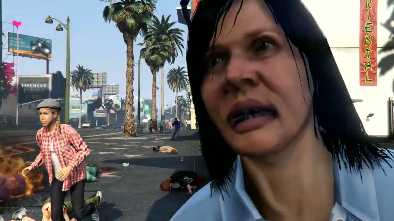 Triad Gang Attack - GTA V SHORT