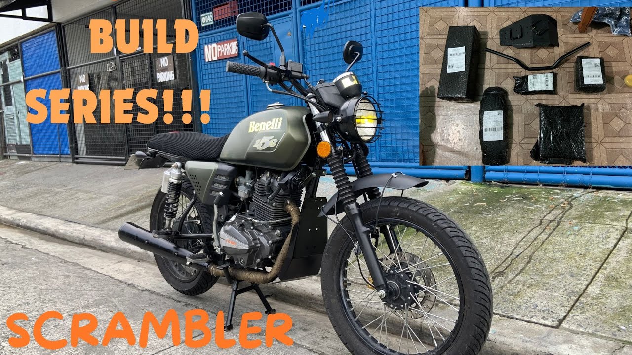 BUILD SERIES Pt.01 ||  SCRAMBLER BUILD || MODIFYING  MY KEEWAY CR152