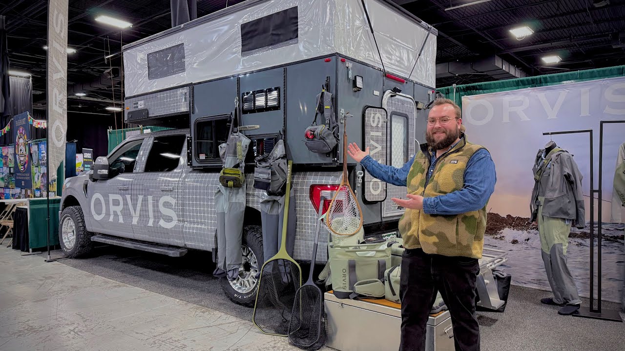 DREAM Setup Truck Camper: Orvis Edition Four Wheel Camper FULL Tour!