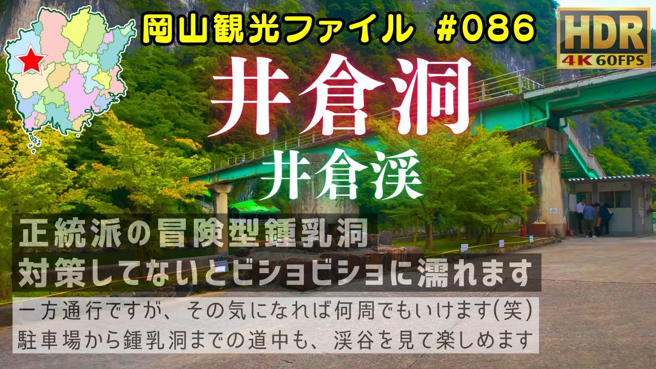 井倉洞・井倉峡 #岡山観光ファイル