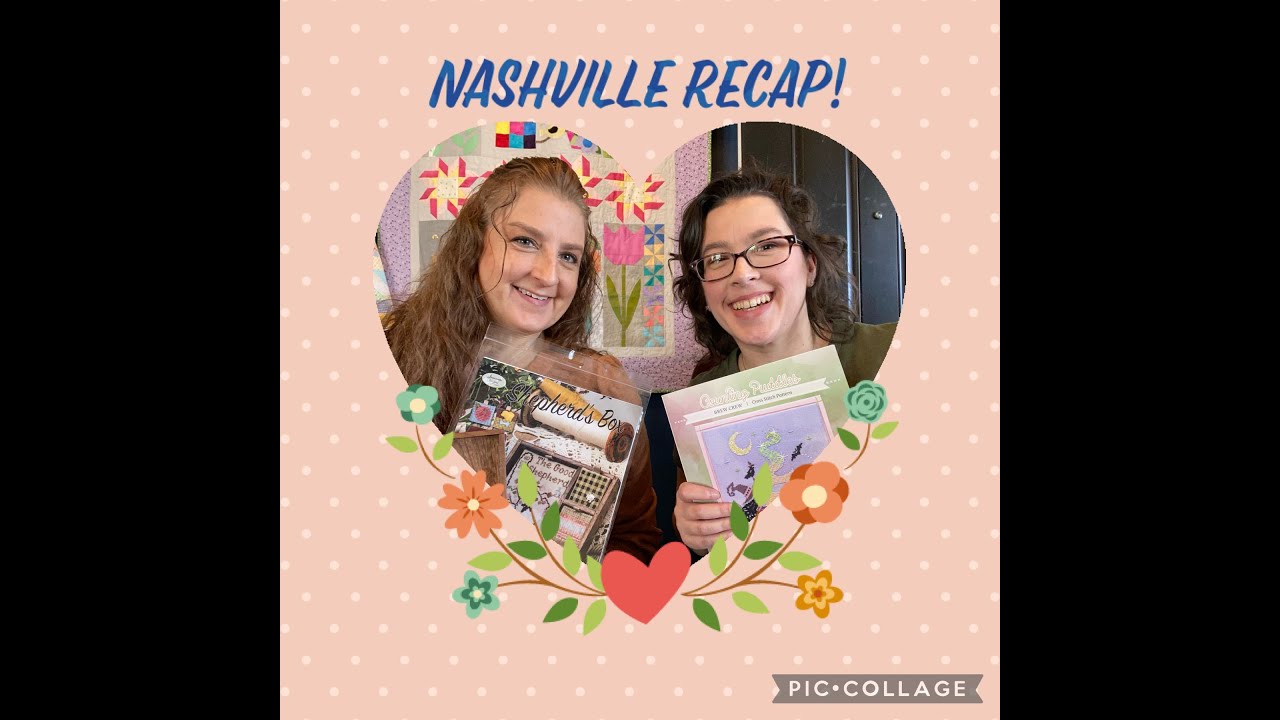 Garnet Rose Stitchers Flosstube Nashville 2024 Recap! Story time, Haul and 2 SAL's!