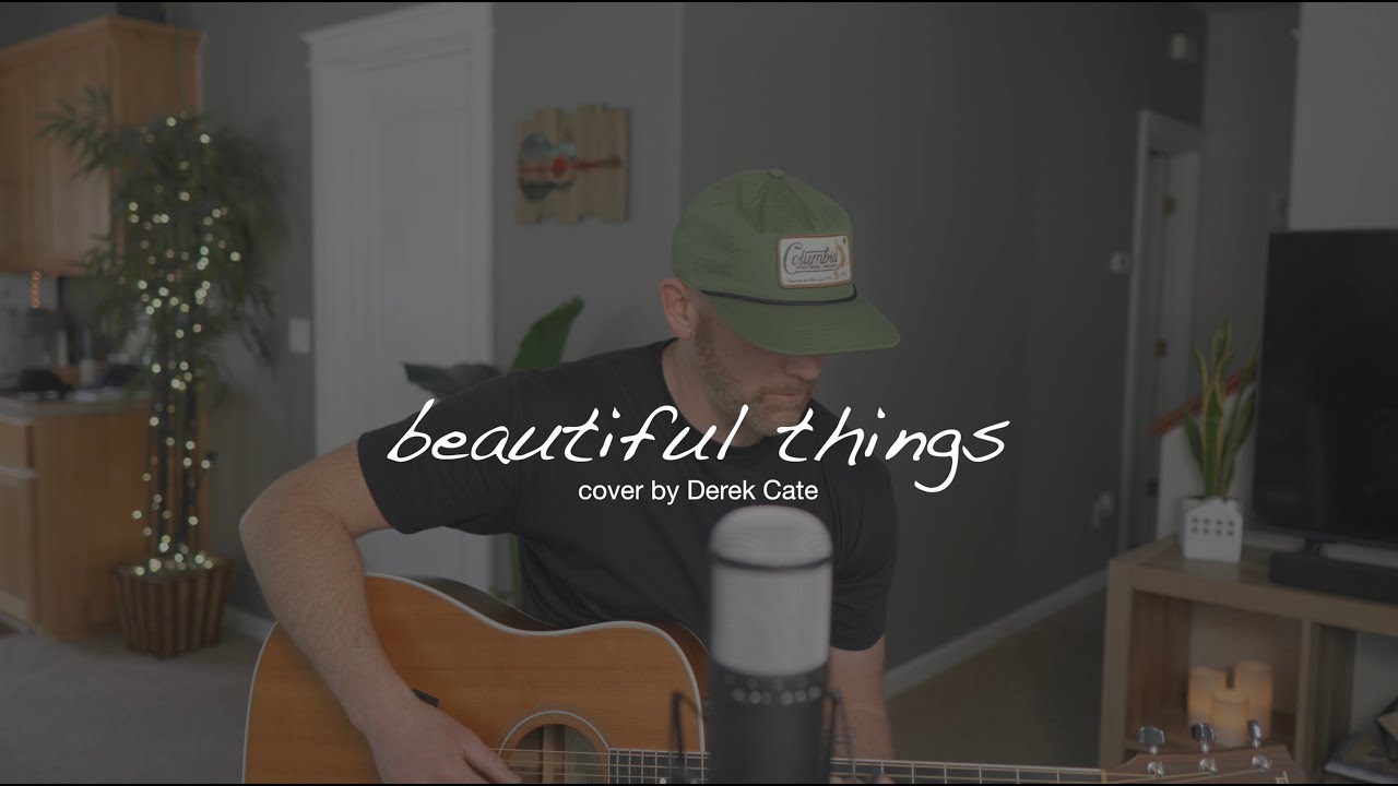 Beautiful Things - Benson Boone (Acoustic) Cover By Derek Cate