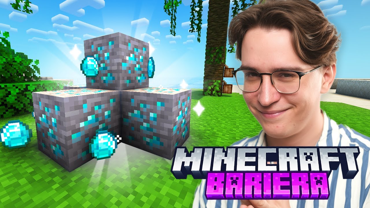 MINECRAFT BARIERA #8 ZNALAZŁEM SKARB 🤑💸